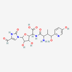 molecular formula C20H25N5O10 B1217233 Neopolyoxin A CAS No. 72864-26-7