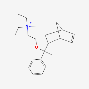 molecular formula C22H34NO+ B1217241 Ciclonium CAS No. 774475-56-8