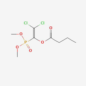 molecular formula C8H13Cl2O5P B1217250 Vinylbutonate CAS No. 73321-74-1