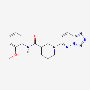 N-(2-methoxyphenyl)-1-(tetrazolo[1,5-b]pyridazin-6-yl)piperidine-3-carboxamide