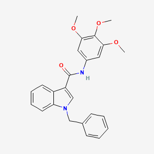 1-benzyl-N-(3,4,5-trimethoxyphenyl)-1H-indole-3-carboxamide