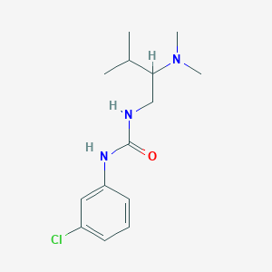 1-(3-Chlorophenyl)-3-(2-(dimethylamino)-3-methylbutyl)urea