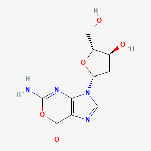 molecular formula C10H12N4O5 B1217319 2'-Deoxyoxanosine 