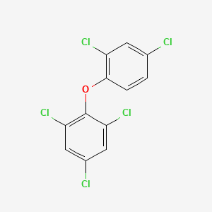molecular formula C12H5Cl5O B1217327 2,2',4,4',6-Pentachlorodiphenyl ether CAS No. 104294-16-8