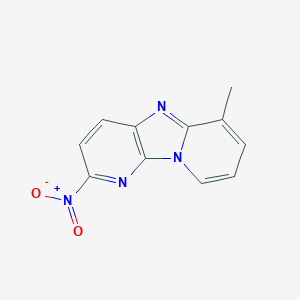 B121733 Dipyrido(1,2-a:3',2'-d)imidazole, 6-methyl-2-nitro- CAS No. 83692-82-4