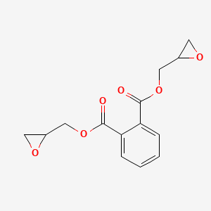 molecular formula C14H14O6 B1217355 邻苯二甲酸二缩水甘油酯 CAS No. 7195-45-1
