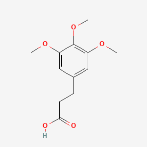 molecular formula C12H16O5 B1217357 3-(3,4,5-三甲氧基苯基)丙酸 CAS No. 25173-72-2