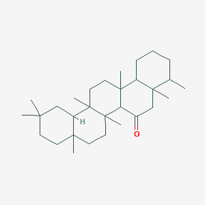 molecular formula C30H50O B1217373 D:A-Friedooleanan-7-one 