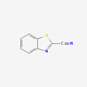 molecular formula C8H4N2S B1217376 1,3-苯并噻唑-2-腈 CAS No. 2602-85-9