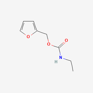 molecular formula C8H11NO3 B1217394 (N-Ethylcarbamoylhydroxymethyl)furan CAS No. 63503-61-7