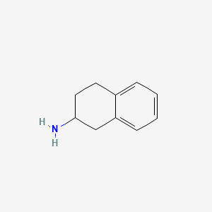 molecular formula C10H13N B1217402 1,2,3,4-Tetrahydro-2-naphthylamine CAS No. 2954-50-9