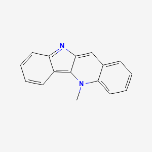 molecular formula C16H12N2 B1217406 Cryptolepine CAS No. 480-26-2