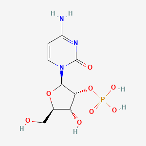 molecular formula C9H14N3O8P B1217408 2'-Cytidylic acid CAS No. 85-94-9