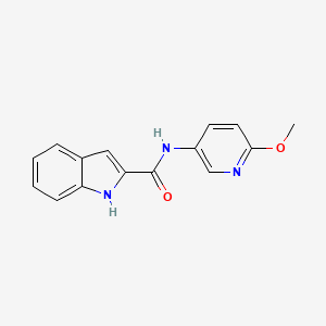 N-(6-methoxypyridin-3-yl)-1H-indole-2-carboxamide