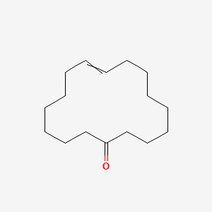 B1217467 8-Cyclohexadecen-1-one CAS No. 3100-36-5