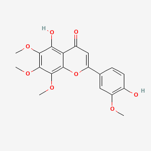 molecular formula C19H18O8 B1217471 8-Methoxycirsilineol CAS No. 16520-78-8