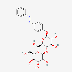 B1217483 Azophenyl beta-D-lactoside CAS No. 56503-35-6