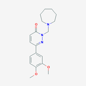 2-(azepan-1-ylmethyl)-6-(3,4-dimethoxyphenyl)pyridazin-3(2H)-one