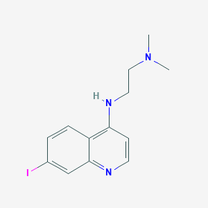 molecular formula C13H16IN3 B1217498 4-(Dimethylaminoethylamino)-7-iodoquinoline CAS No. 74094-83-0