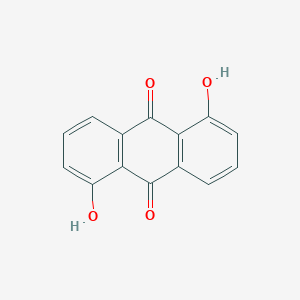 molecular formula C14H8O4 B121750 蒽茜红素 CAS No. 117-12-4