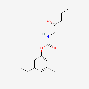 molecular formula C16H23NO3 B1217517 亲密 CAS No. 34264-24-9