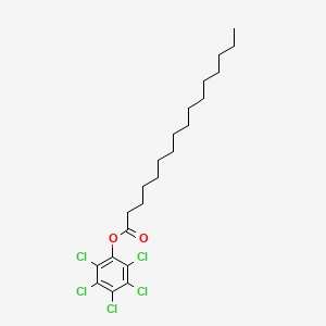 B1217538 Pentachlorophenyl palmitate CAS No. 97457-27-7