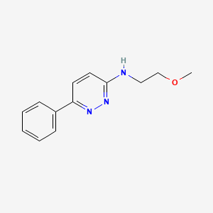 (2-Methoxyethyl)(6-phenylpyridazin-3-yl)amine