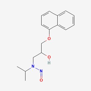 B1217540 N-Nitrosopropranolol CAS No. 84418-35-9