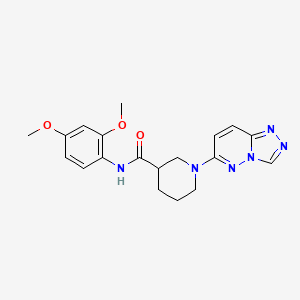 N-(2,4-dimethoxyphenyl)-1-([1,2,4]triazolo[4,3-b]pyridazin-6-yl)piperidine-3-carboxamide