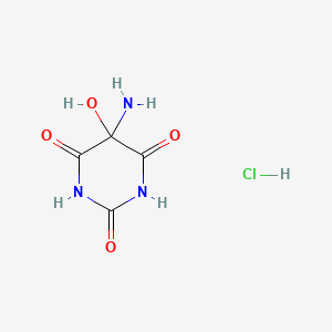 B1217557 5-Amino-5-hydroxy-2,4,6(1H,3H,5H)pyrimidinetrione CAS No. 85048-88-0