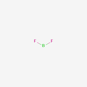 molecular formula BF2 B1217565 Difluoroboryl radical CAS No. 13842-55-2
