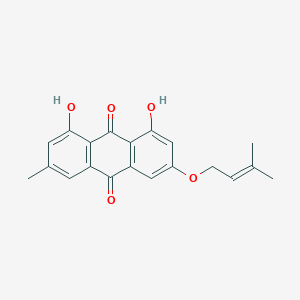 molecular formula C20H18O5 B1217587 Madagascine 