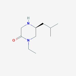 B012176 (S)-1-Ethyl-5-isobutylpiperazin-2-one CAS No. 106576-32-3