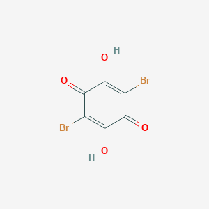 molecular formula C6H2Br2O4 B121760 溴安宁酸 CAS No. 4370-59-6