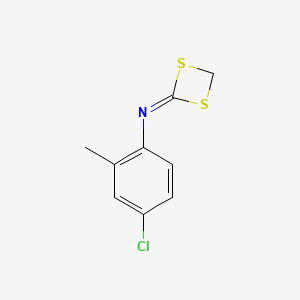 molecular formula C9H8ClNS2 B1217609 Nimidane CAS No. 50435-25-1