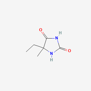 molecular formula C6H10N2O2 B1217625 5-Ethyl-5-methylhydantoin CAS No. 5394-36-5
