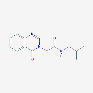 N-(2-methylpropyl)-2-(4-oxoquinazolin-3(4H)-yl)acetamide