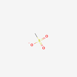 B1217627 Methanesulfonate CAS No. 16053-58-0