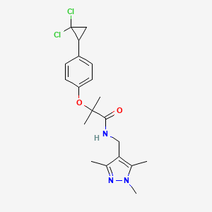 molecular formula C20H25Cl2N3O2 B12176479 C20H25Cl2N3O2 