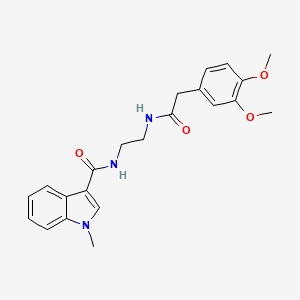 N-(2-{[(3,4-dimethoxyphenyl)acetyl]amino}ethyl)-1-methyl-1H-indole-3-carboxamide