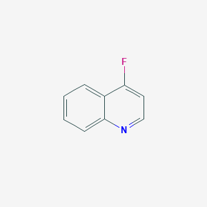 molecular formula C9H6FN B121766 4-氟喹啉 CAS No. 394-70-7