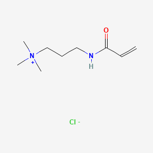 molecular formula C9H19ClN2O B1217674 (3-Acrylamidopropyl)trimethylammonium Chloride CAS No. 45021-77-0
