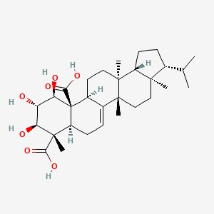 molecular formula C30H46O7 B1217679 Polytolypin CAS No. 174158-04-4