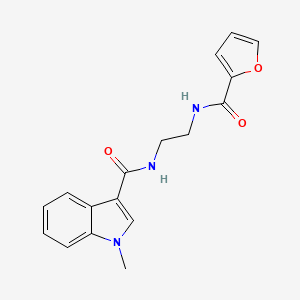 N-{2-[(furan-2-ylcarbonyl)amino]ethyl}-1-methyl-1H-indole-3-carboxamide