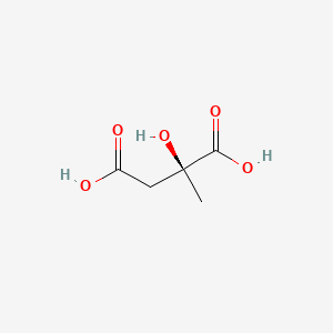 molecular formula C5H8O5 B1217692 (S)-2-羟基-2-甲基琥珀酸 CAS No. 6236-09-5