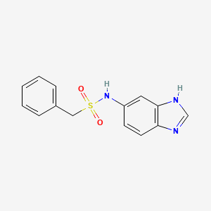 N-(1H-benzimidazol-6-yl)-1-phenylmethanesulfonamide