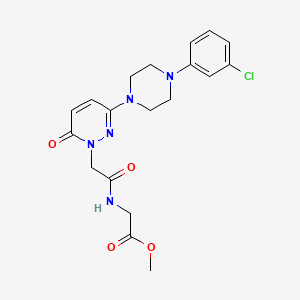 molecular formula C19H22ClN5O4 B12177672 C19H22ClN5O4 