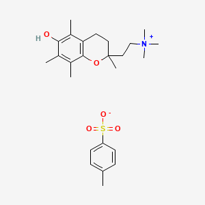 molecular formula C25H37NO5S B1217787 Dhhbe CAS No. 130573-32-9