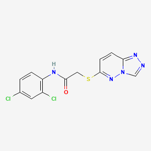 N-(2,4-dichlorophenyl)-2-([1,2,4]triazolo[4,3-b]pyridazin-6-ylsulfanyl)acetamide