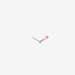 molecular formula C2H3O B1217803 Methylcarbonyl CAS No. 3170-69-2